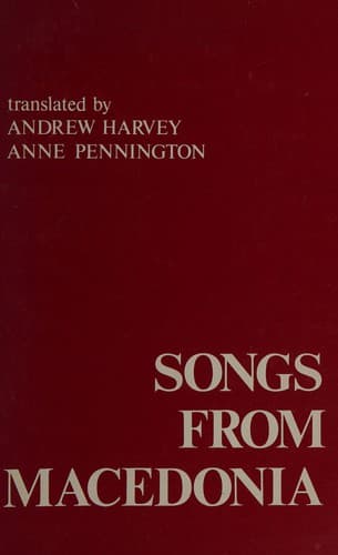 Tapa de Songs from Macedonia