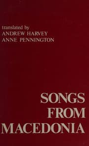 Tapa de Songs from Macedonia