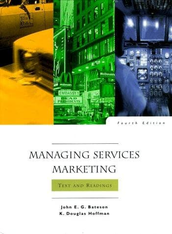 Tapa de Managing services marketing