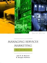 Tapa de Managing Services Marketing