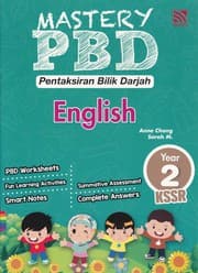 Tapa de Mastery PBD English Year 2