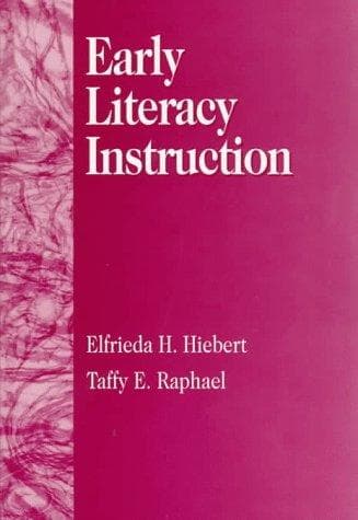 Tapa de Early literacy instruction
