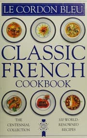 Tapa de Le Cordon bleu classic French cookbook