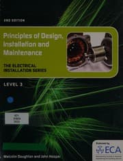 Tapa de Principles of Design, Installation and Maintenance