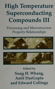 Tapa de High temperature superconducting compounds III