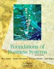 Tapa de Foundations of business systems