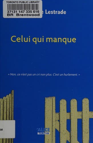 Tapa de Celui Qui Manque