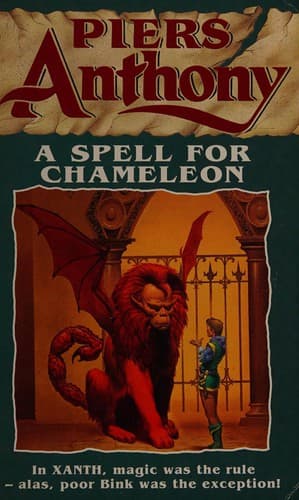 Tapa de A spell for chameleon.