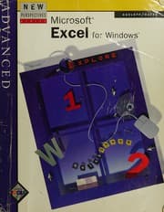 Tapa de New perspectives on Microsoft Excel for Windows