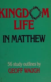 Tapa de Kingdom Life in Matthew