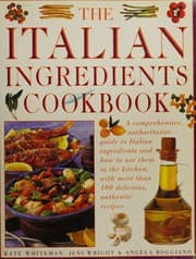 Tapa de Italian ingredients cookbook