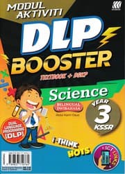 Tapa de Modul Aktiviti DLP Booster Sains / Science Dwibahasa Tahun / Year 3