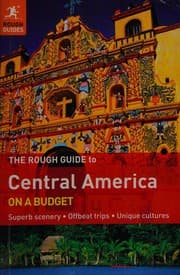 Tapa de The rough guide to Central America on a budget