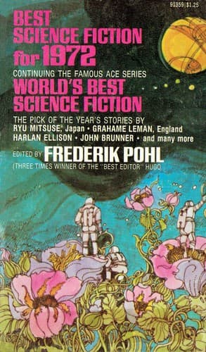 Tapa de Best Science Fiction for 1972
