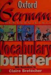 Tapa de Oxford German cartoon-strip vocabulary builder