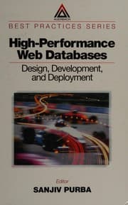 Tapa de High-performance Web databases