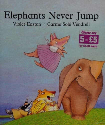 Tapa de Elephants never jump