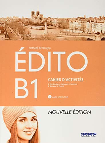 Tapa de EDITO B1 EXERCICES+CD ED.18