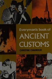 Tapa de Everyman's book of ancient customs