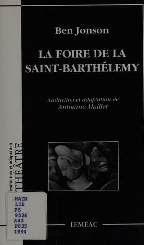 Tapa de La foire de la Saint-Barthélemy