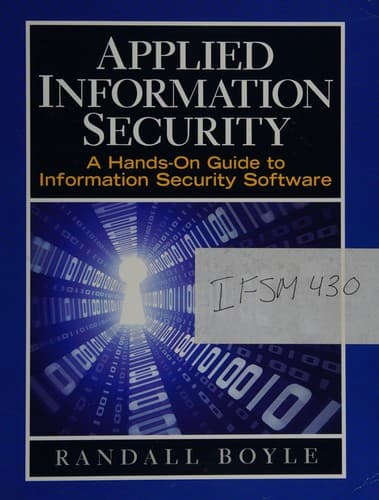Tapa de Applied Information Security