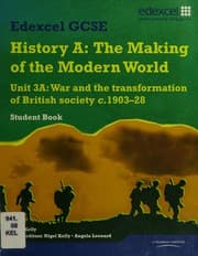 Tapa de Edexcel GCSE History A