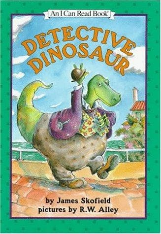 Tapa de Detective dinosaur