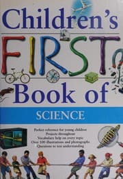 Tapa de Children's first book of science