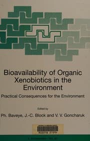 Tapa de Bioavailability of organic xenobiotics in the environment
