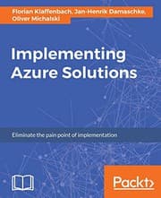Tapa de Implementing Azure Solutions