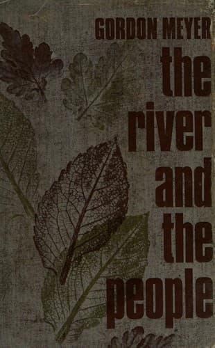 Tapa de The river and the people