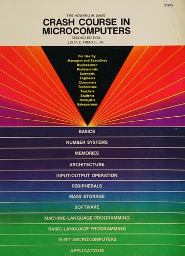 Tapa de The Howard W. Sams crash course in microcomputers