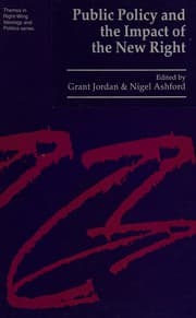 Tapa de Public policy and the impact of the New Right