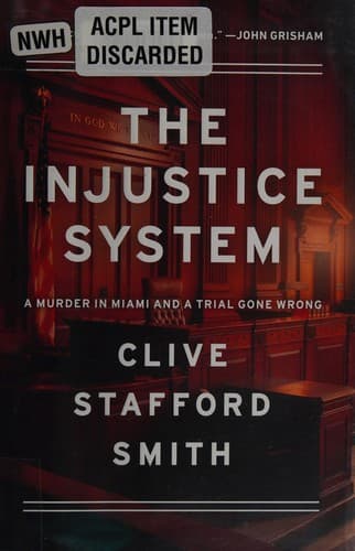 Tapa de The injustice system