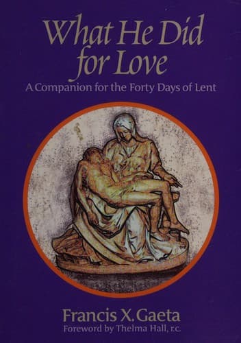 Tapa de What He did for love