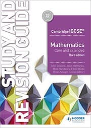 Tapa de CamIGCSE Maths Core & Extended Study & Revision Guide 3rd edition