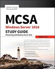 Tapa de MCSA Windows Server 2016 Study Guide