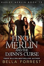 Tapa de Finch Merlin and the Djinn's Curse