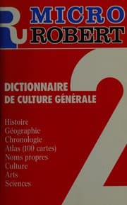 Tapa de Le Micro-Robert 2