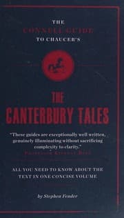 Tapa de The Connell guide to Chaucer's The Canterbury tales