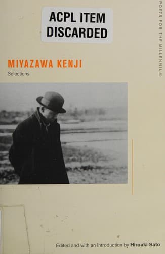 Tapa de Miyazawa Kenji