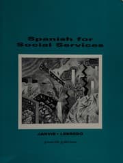 Tapa de Spanish for Social Services