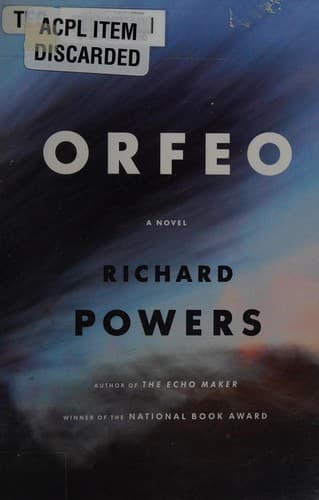 Tapa de Orfeo