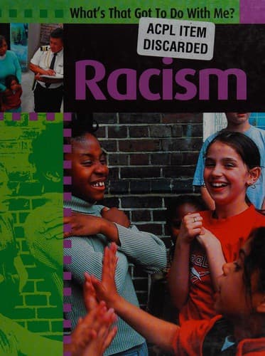 Tapa de Racism