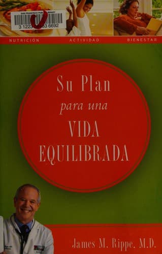 Tapa de Su plan para una vida equilibrada