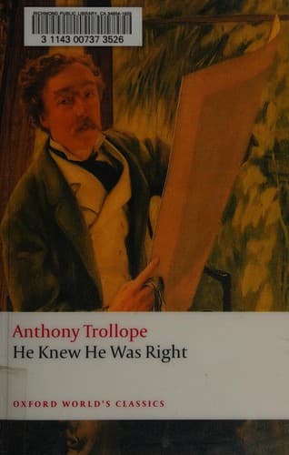 Tapa de He knew he was right