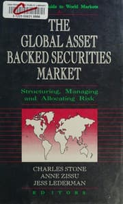 Tapa de The Global asset backed securities market