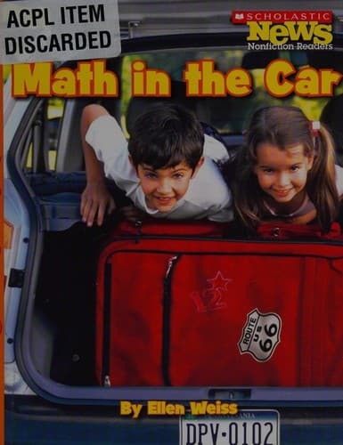 Tapa de Math in the Car