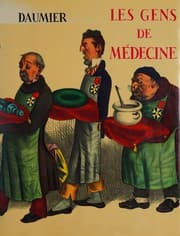 Tapa de Les Gens de médecine dans l'oeuvre de Daumier