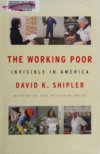 Tapa de The working poor